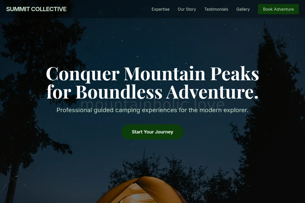 Ravine Camping
