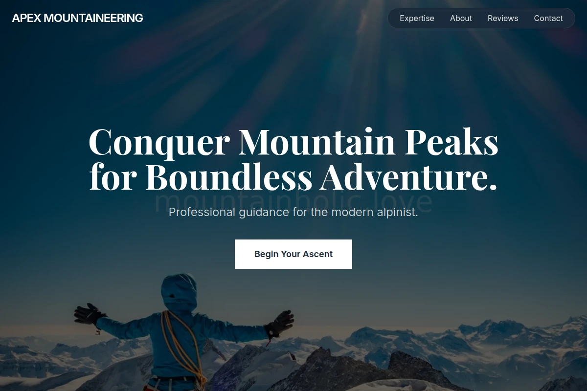 Apex Mountaineering